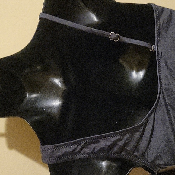 Floral Black One-Piece Swimsuit - Picture 7 of 8